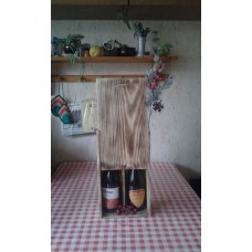 Двойна дървена кутия за вино
